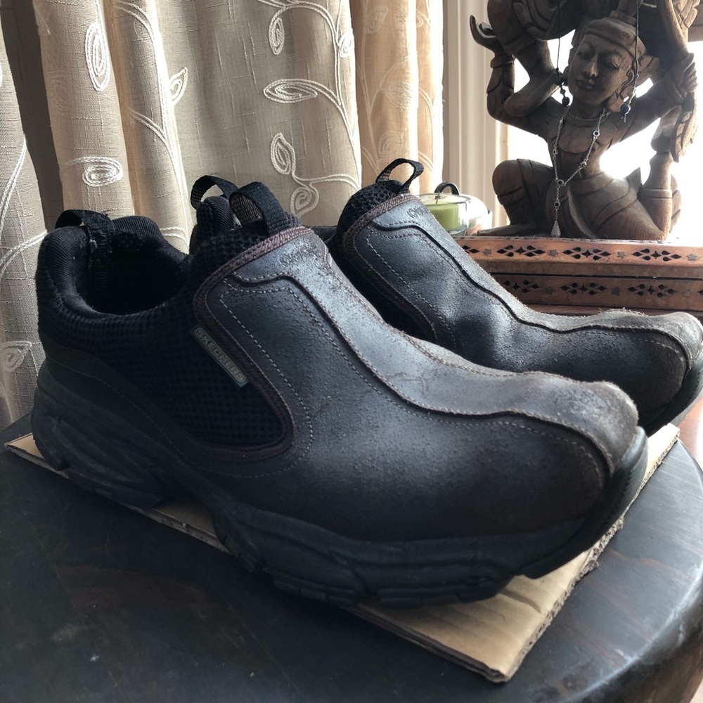 Sketchers Vigor 2.0 Legend Seeker Brown 11 E Wide